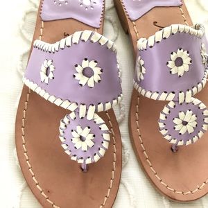 Jack Rogers palm beach pastel purple size 6